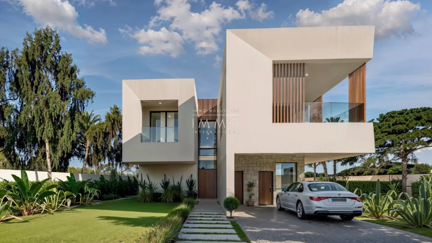 Villa contemporaine neuve à vendre – route de l'ourika – 5 chambres – livraison été 2025
