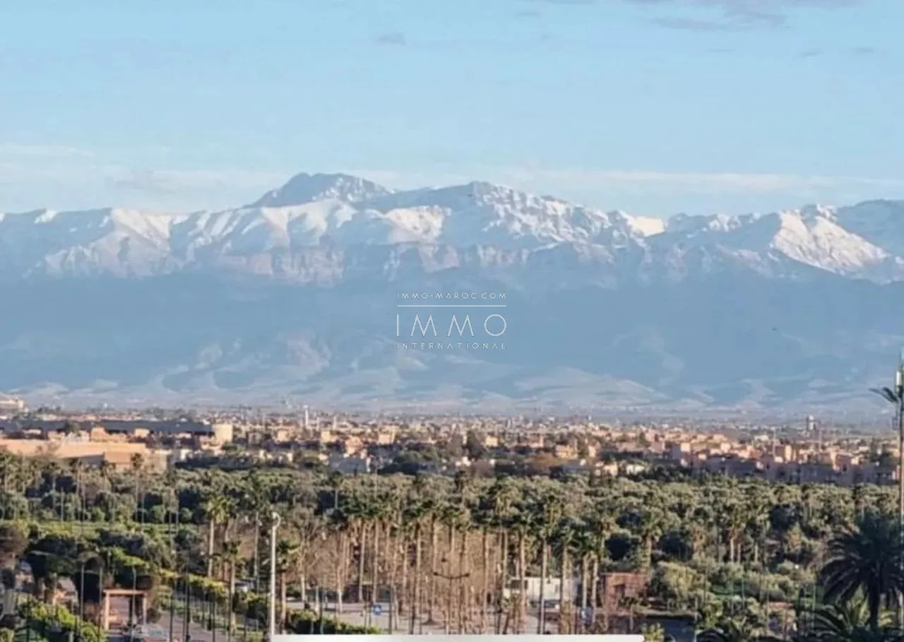 Penthouse d’exception à l’hivernage – vue panoramique atlas – 250 m² – prestations de luxe