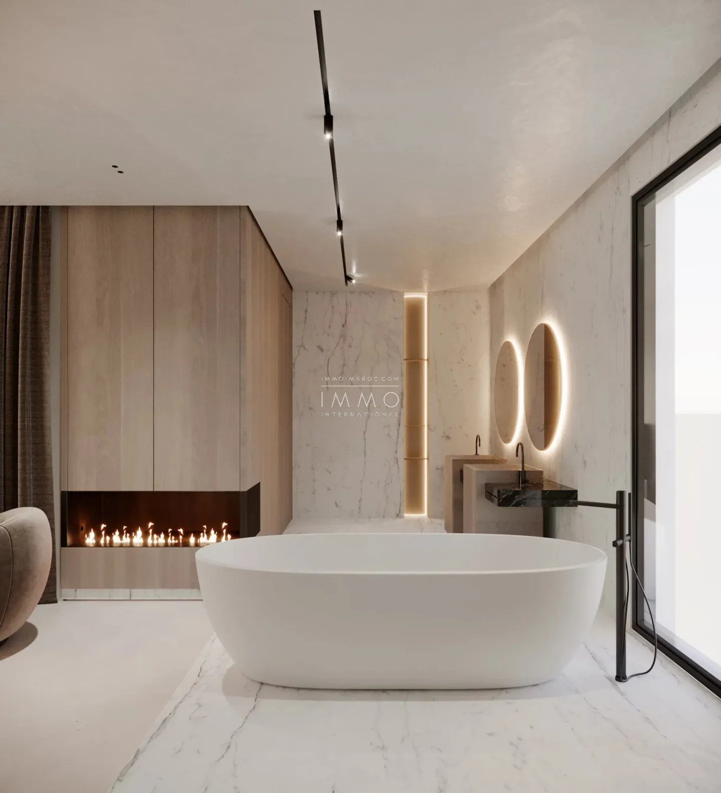 Marrakech route d'amizmiz, villa type 1 - 4 chambres