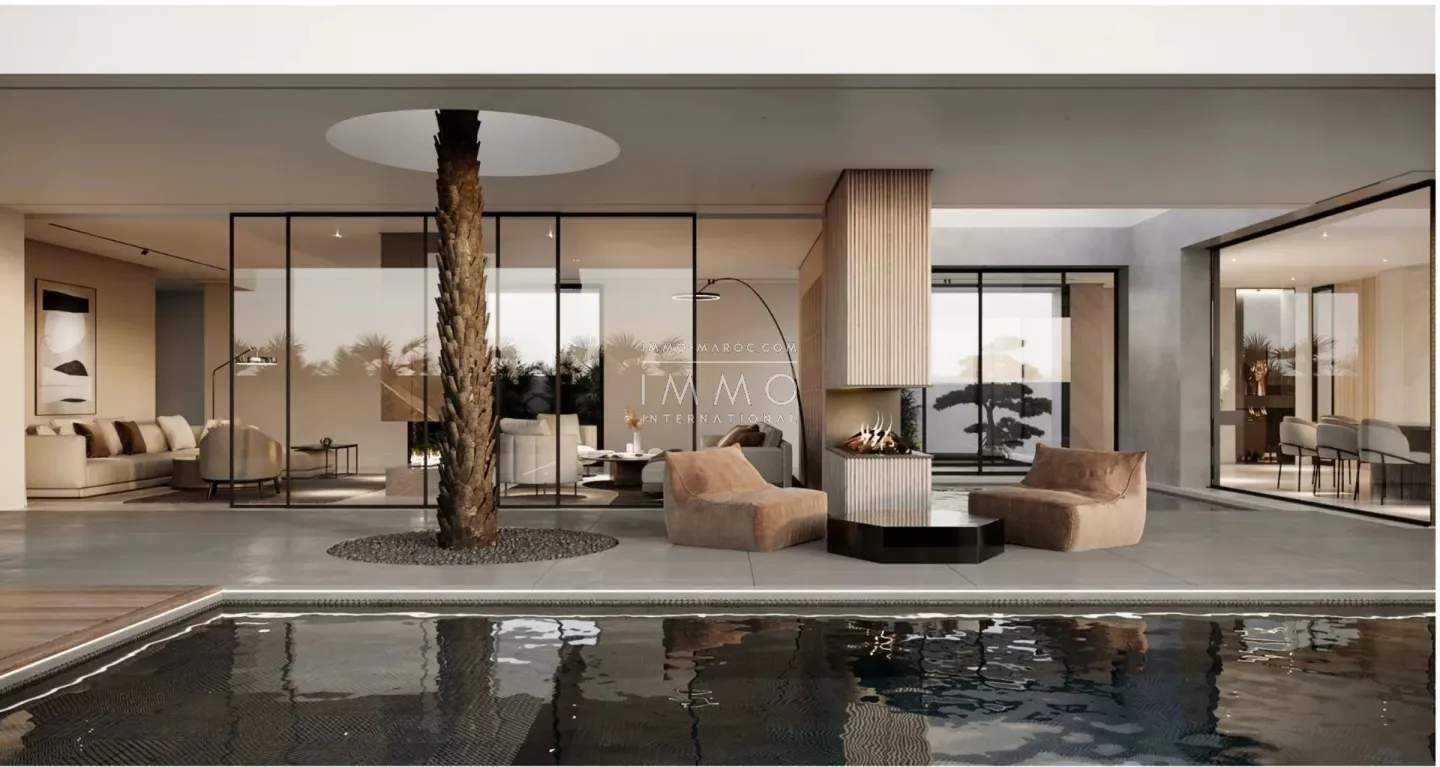 Marrakech route d'amizmiz, villa type 1 - 4 chambres