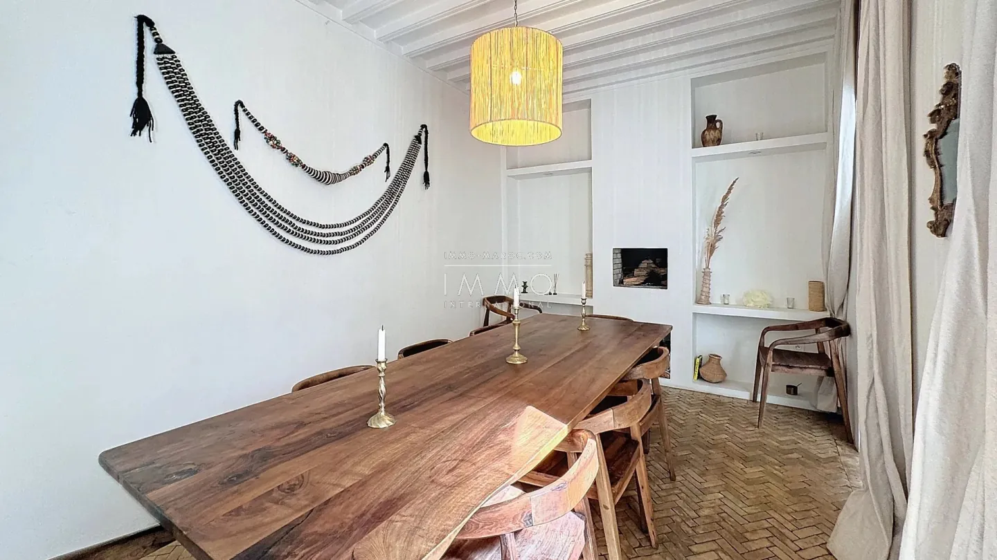 Riad à vendre – derb dabachi – 4 suites – rénové 2023 – terrasse panoramique médina – finitions haut de gamme – maison d'hôtes possible