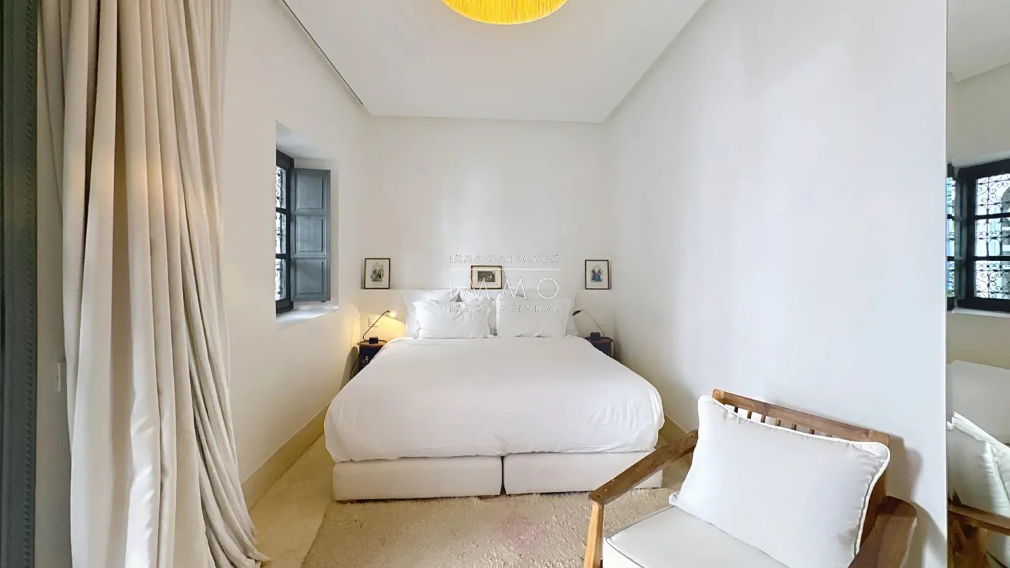 Riad à vendre – derb dabachi – 4 suites – rénové 2023 – terrasse panoramique médina – finitions haut de gamme – maison d'hôtes possible