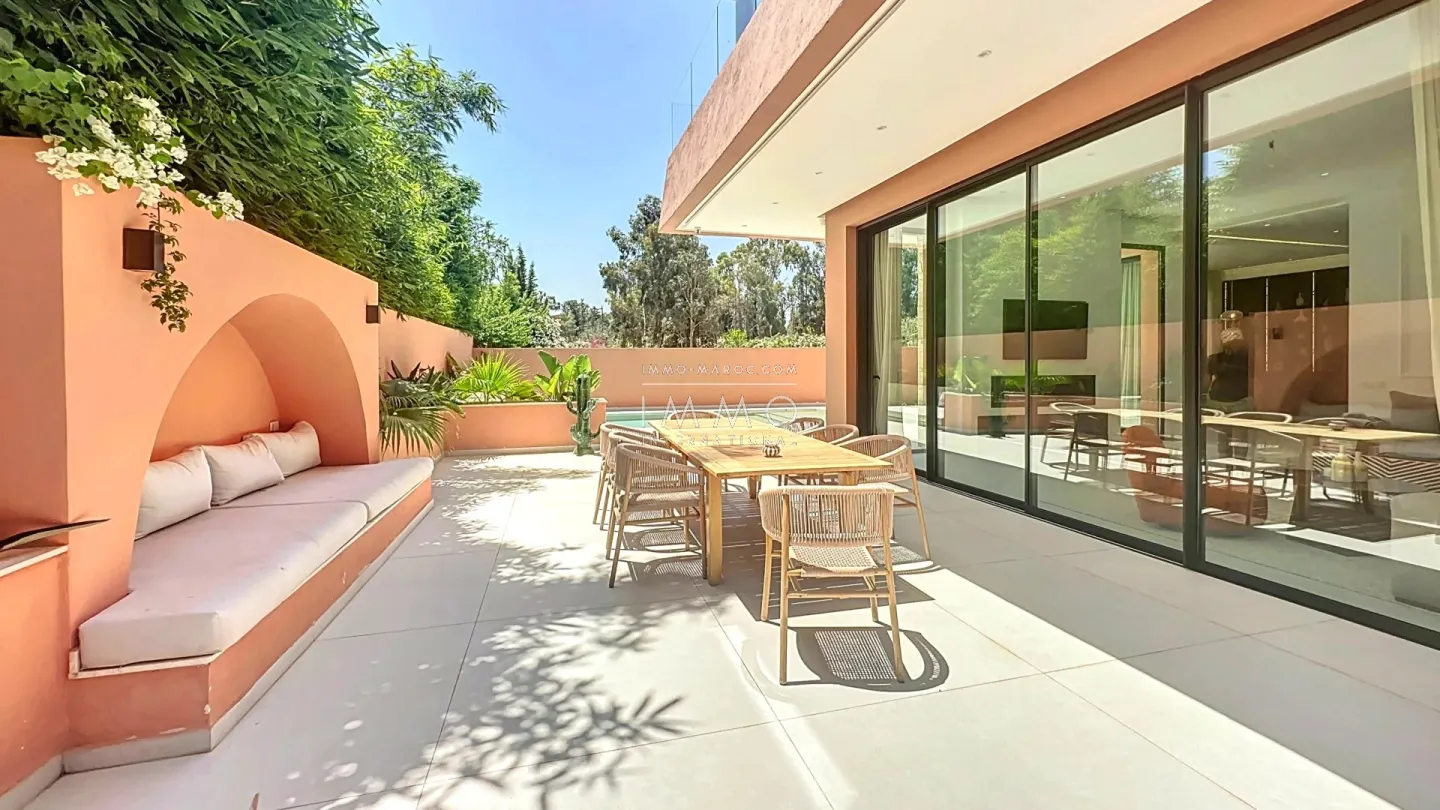 Villa à vendre au golf amelkis marrakech – 5 suites – 518 m² habitables – sous-sol aménagé