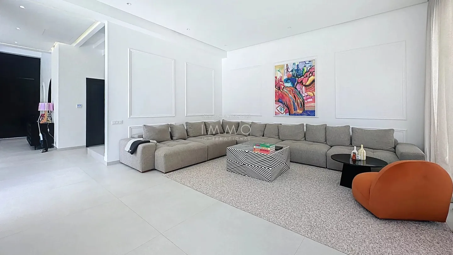 Villa à vendre au golf amelkis marrakech – 5 suites – 518 m² habitables – sous-sol aménagé