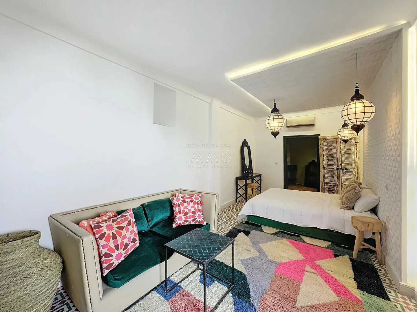 Riad à vendre – bab doukkala – 11 chambres – maison d'hôtes classée – spa 90 m² & 2 piscines – reconstruction neuve – potentiel hôtelier