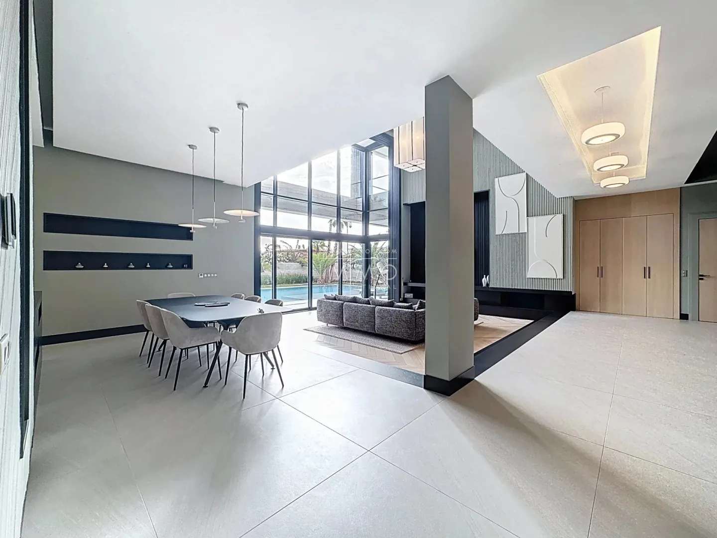 Villa à vendre au golf amelkis marrakech – 4 suites – terrain 1 060 m² – piscine 17 x 6 m