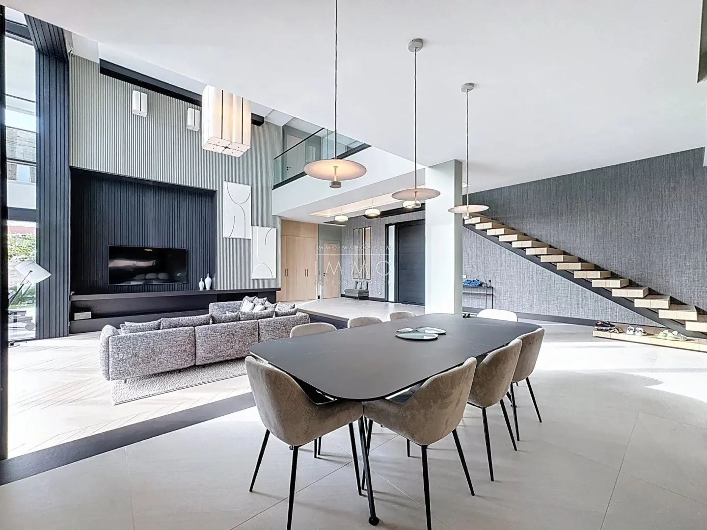 Villa à vendre au golf amelkis marrakech – 4 suites – terrain 1 060 m² – piscine 17 x 6 m