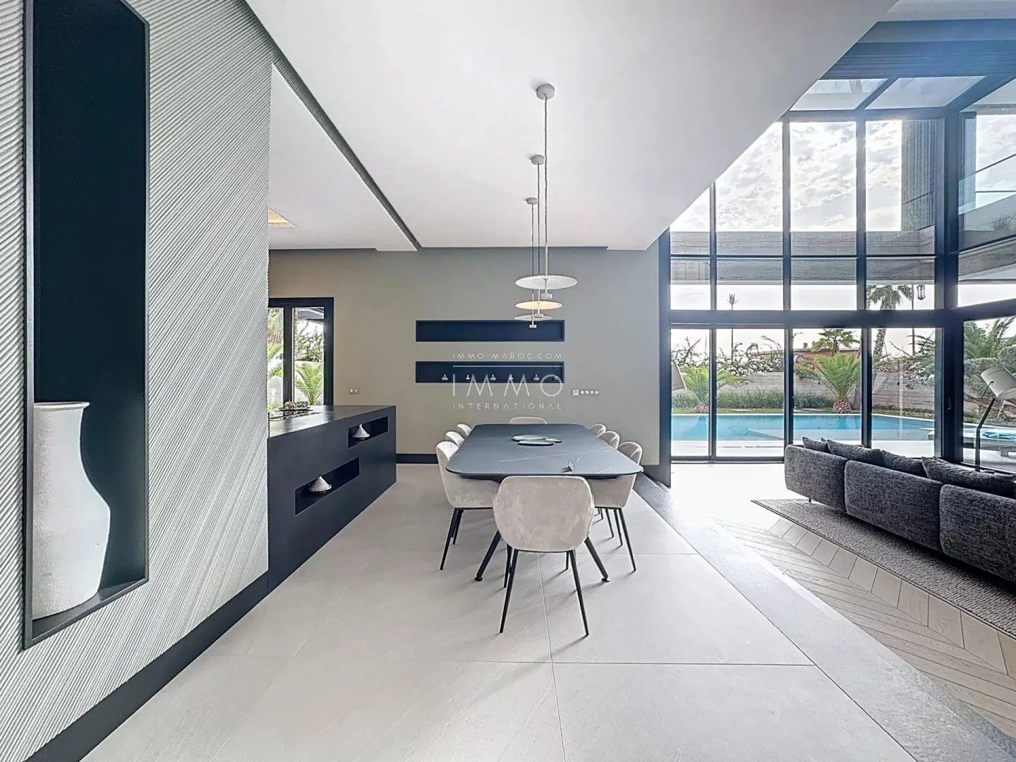 Villa à vendre au golf amelkis marrakech – 4 suites – terrain 1 060 m² – piscine 17 x 6 m