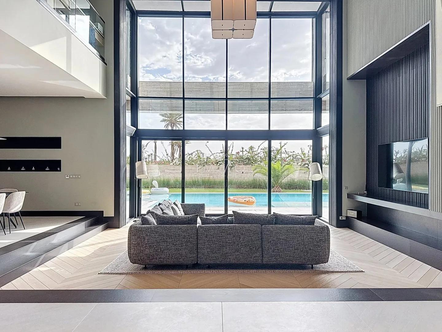 Villa à vendre au golf amelkis marrakech – 4 suites – terrain 1 060 m² – piscine 17 x 6 m