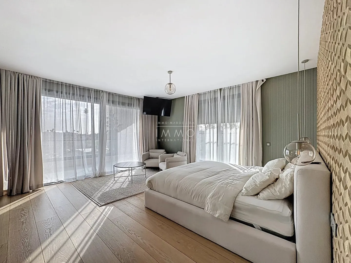 Villa à vendre au golf amelkis marrakech – 4 suites – terrain 1 060 m² – piscine 17 x 6 m