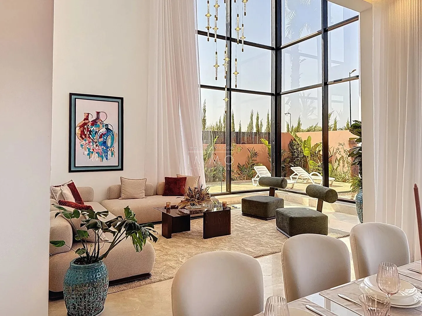 Villa à vendre à agdal marrakech – 4 chambres – 550 m² habitables – domotique intégrale