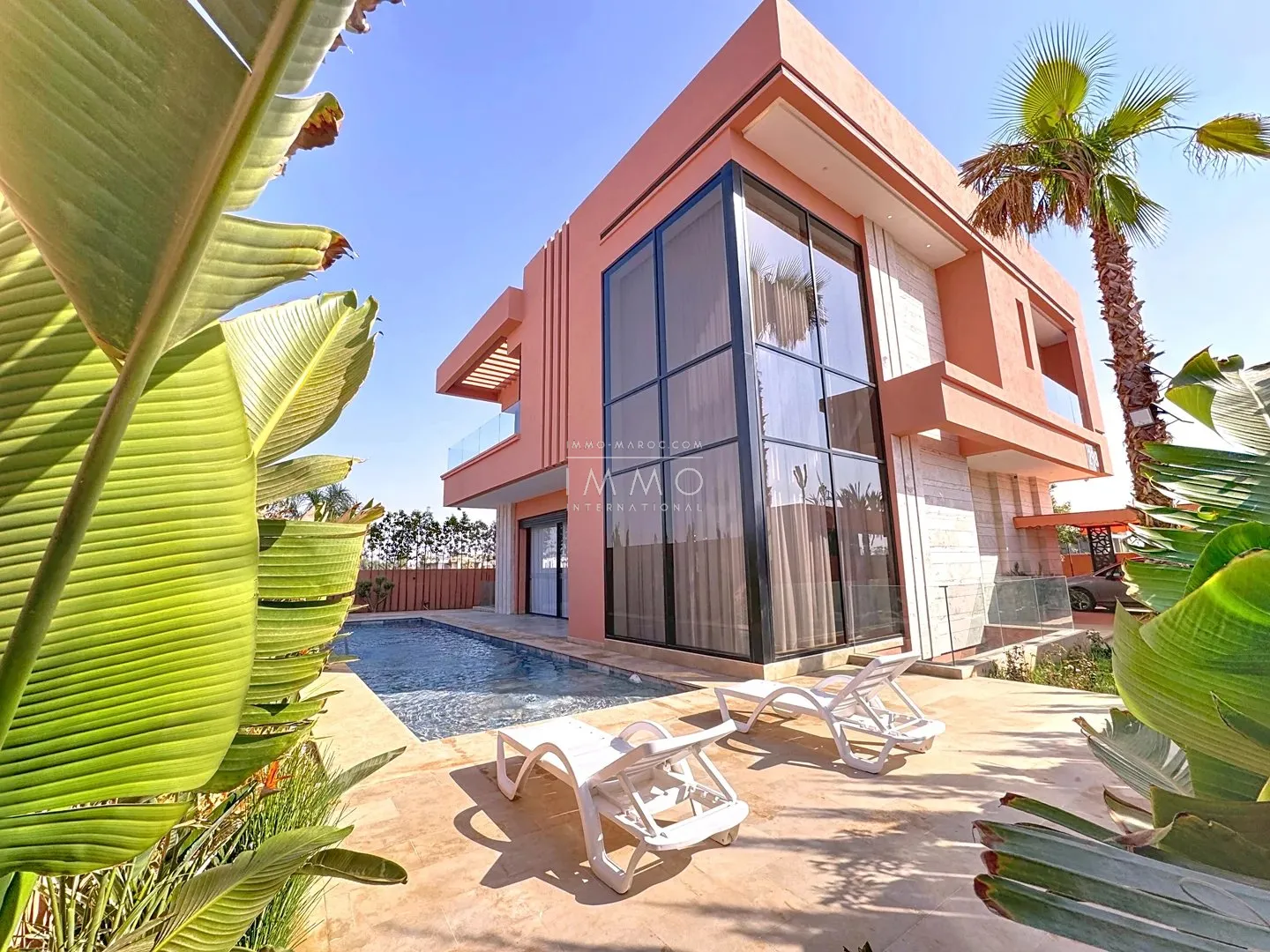 Villa à vendre à agdal marrakech – 4 chambres – 550 m² habitables – domotique intégrale