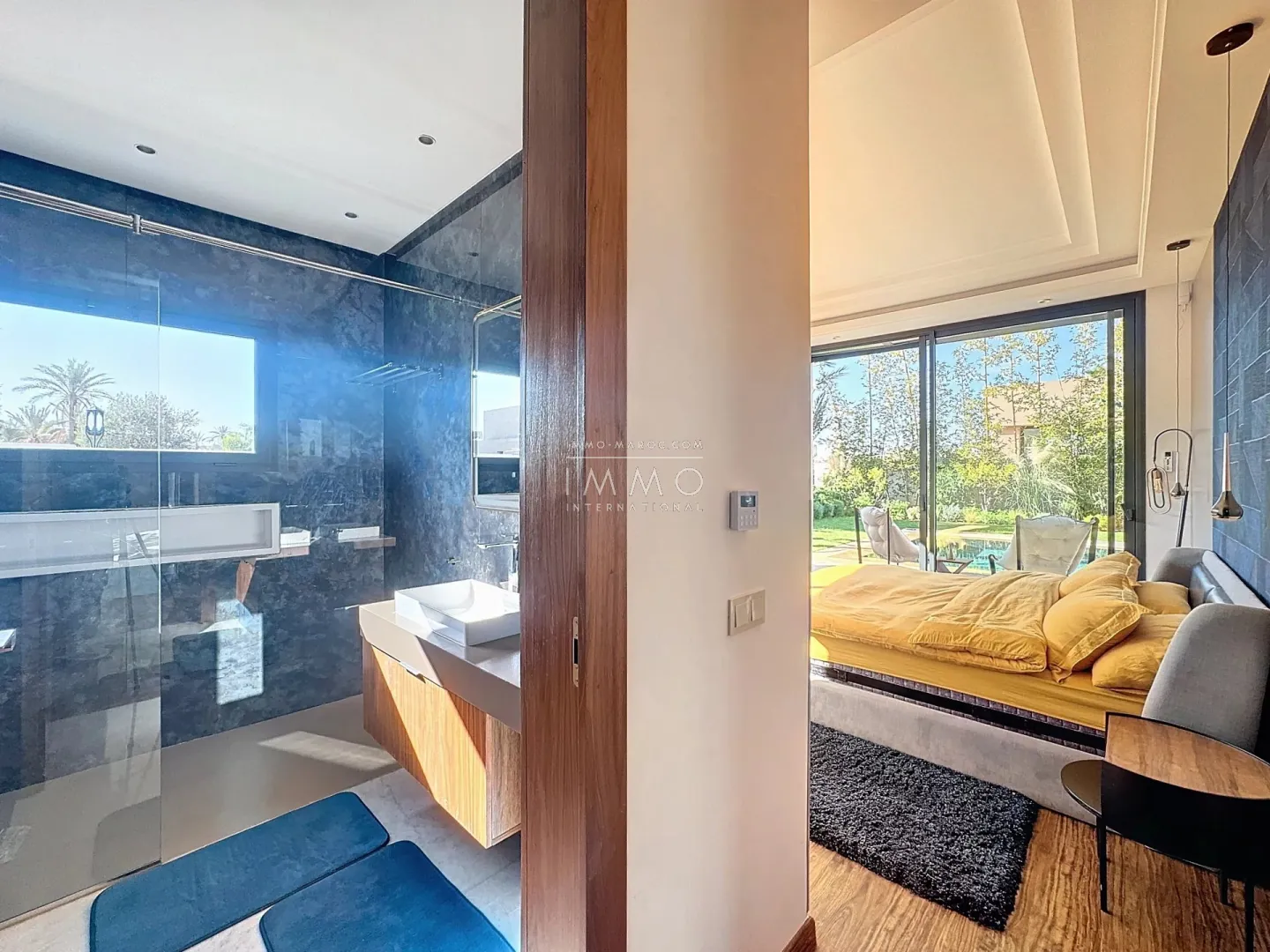 Villa contemporaine meublée à vendre à amelkis – 5 suites – terrain 1 000 m²