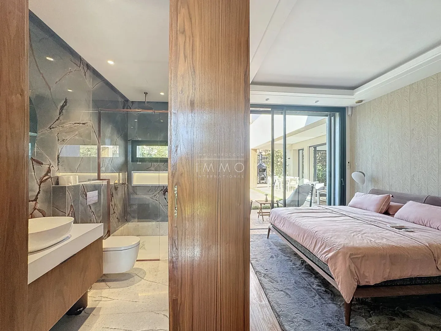 Villa contemporaine meublée à vendre à amelkis – 5 suites – terrain 1 000 m²