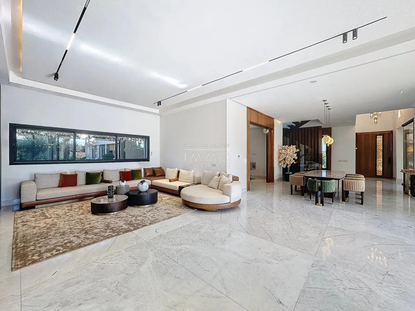 Villa contemporaine meublée à vendre à amelkis – 5 suites – terrain 1 000 m²