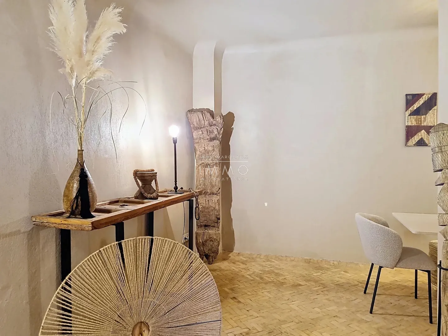 Riad à vendre – médina – 5 chambres – accès voiture – piscine chauffée – toiture motorisée – maison d'hôtes possible