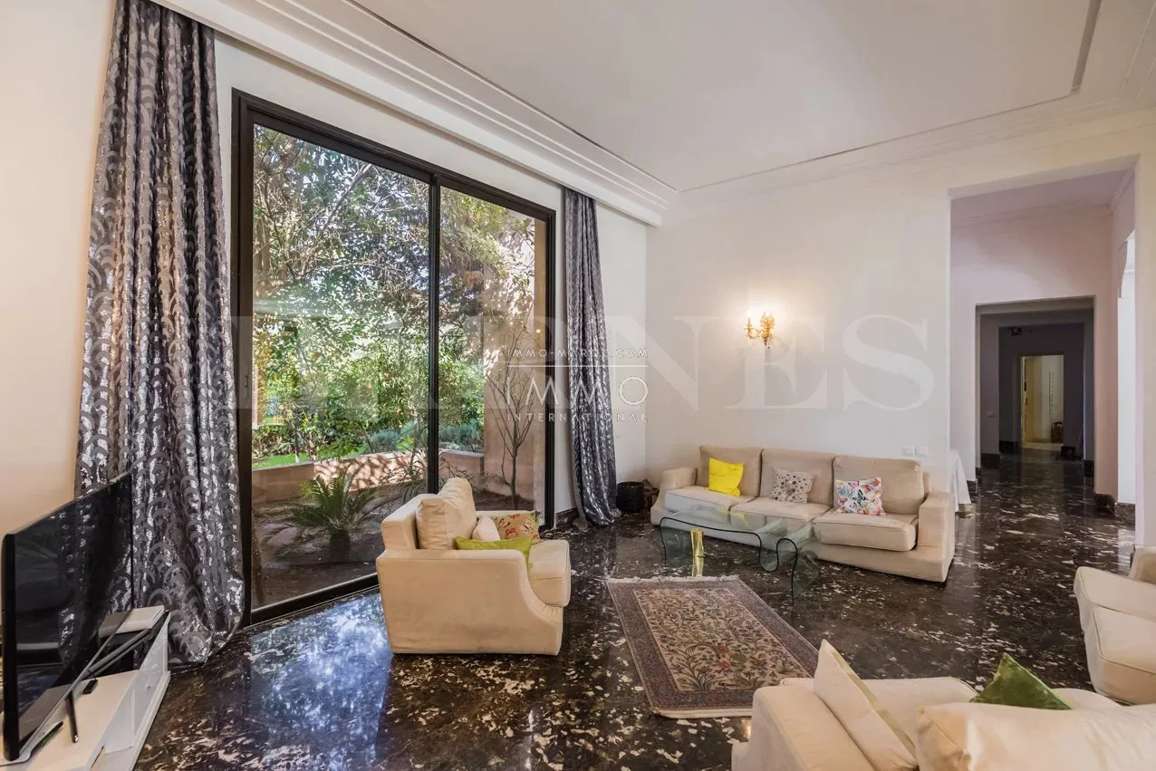 Magnifique villa contemporaine aux parcs de l’agdal – 4 chambres – vue atlas