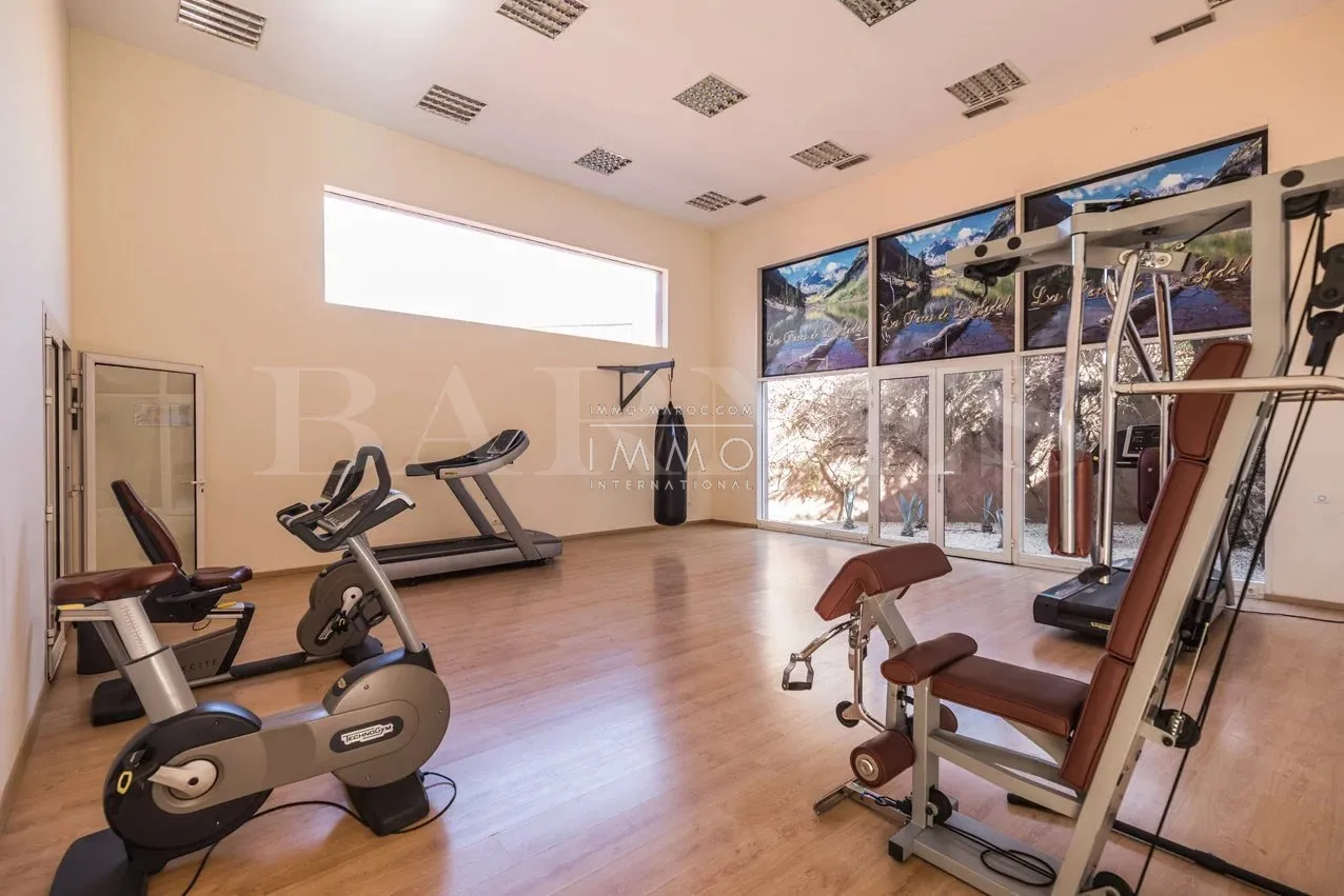 Magnifique villa contemporaine aux parcs de l’agdal – 4 chambres – vue atlas