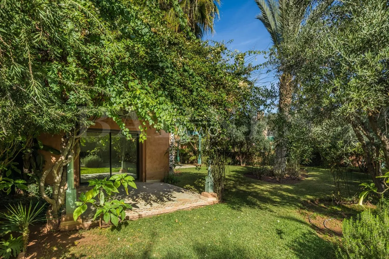 Magnifique villa contemporaine aux parcs de l’agdal – 4 chambres – vue atlas