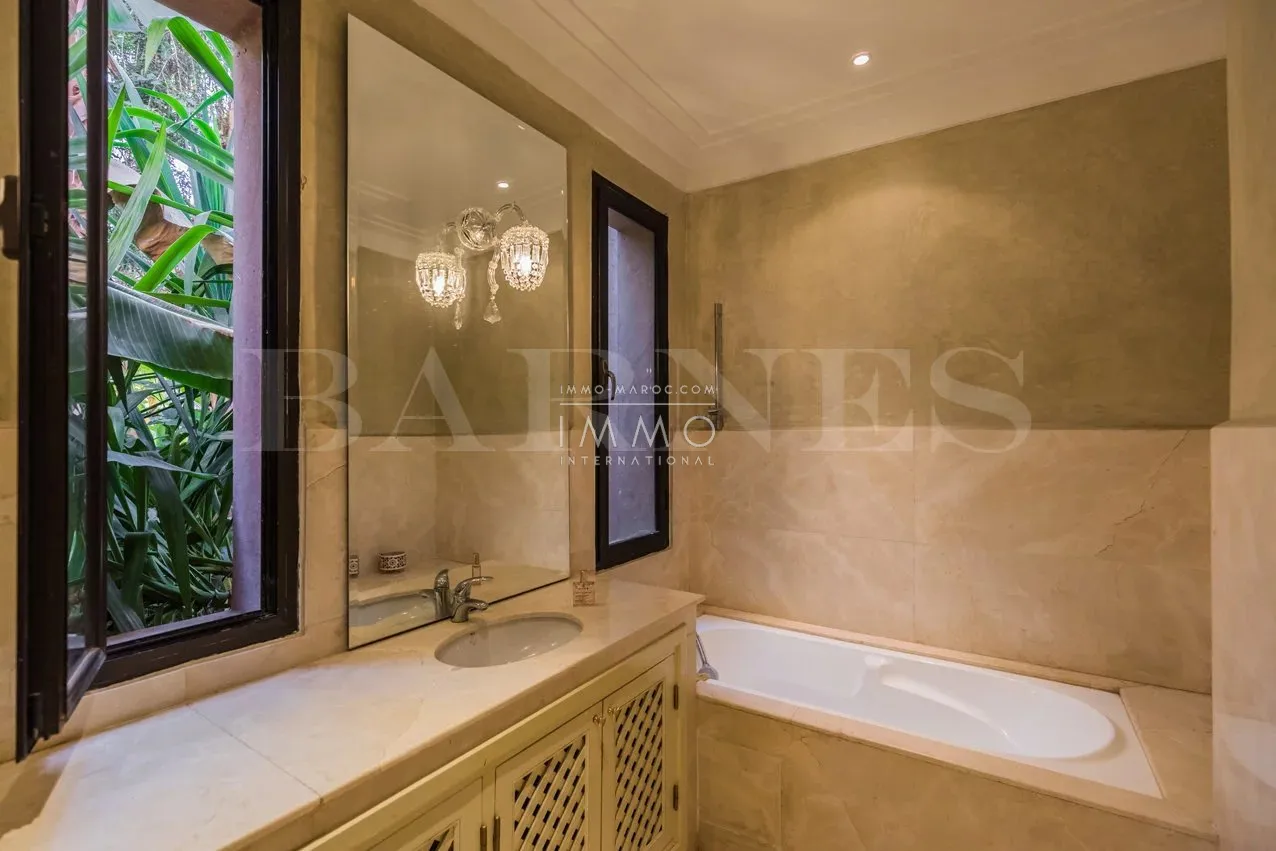 Magnifique villa contemporaine aux parcs de l’agdal – 4 chambres – vue atlas