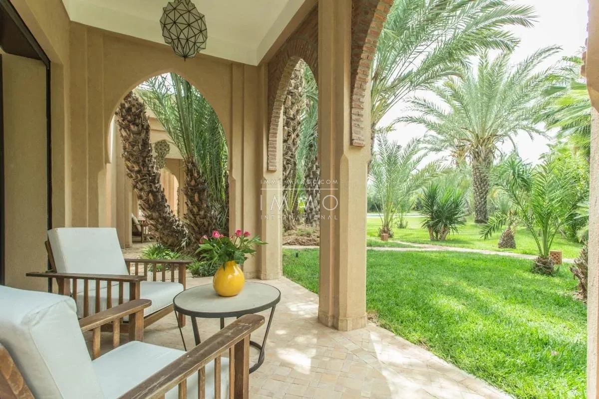 Maison d’hôtes de prestige à vendre – palmeraie bab atlas – 15 chambres et suites