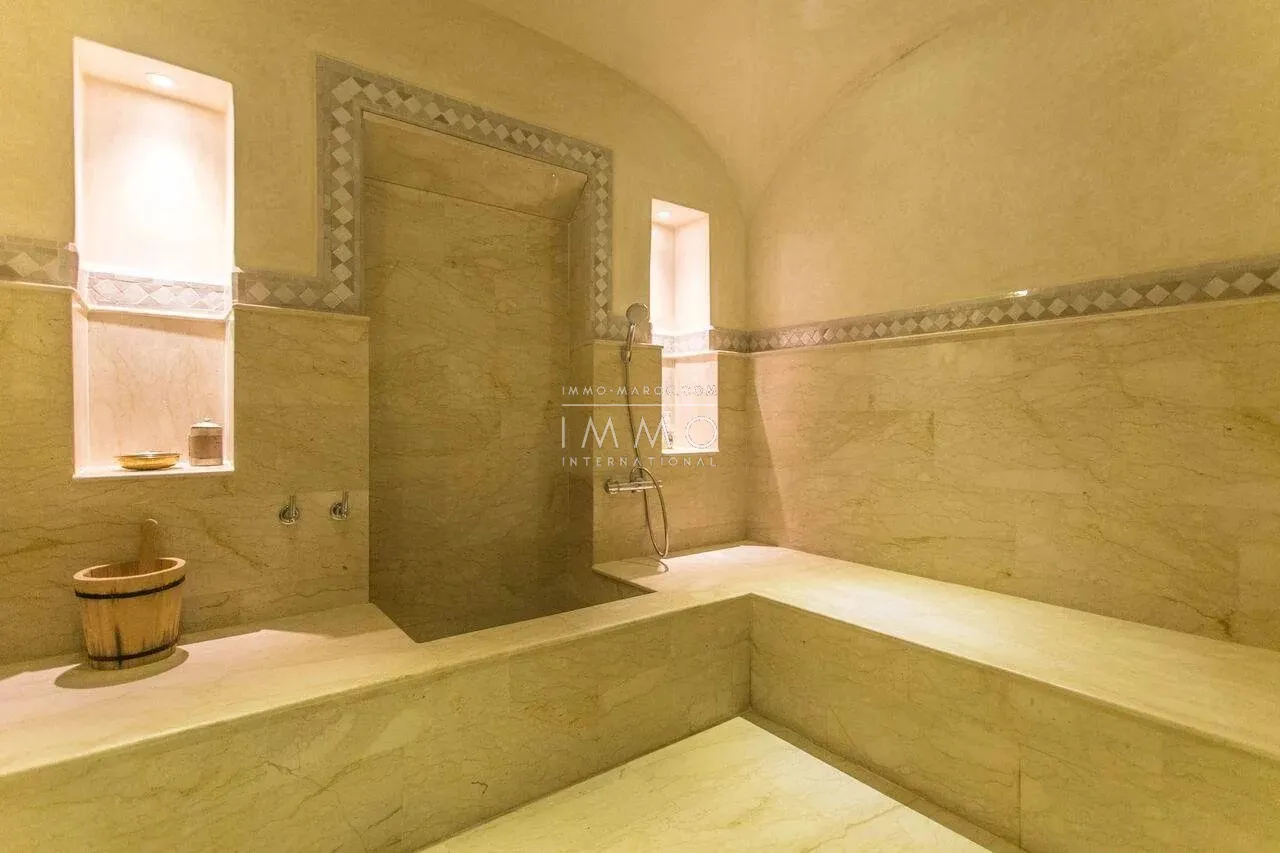 Maison d’hôtes de prestige à vendre – palmeraie bab atlas – 15 chambres et suites