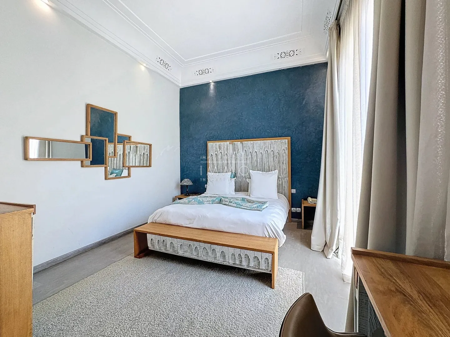 Villa de prestige à vendre dans la palmeraie – 11 suites – parc de 1 hectare