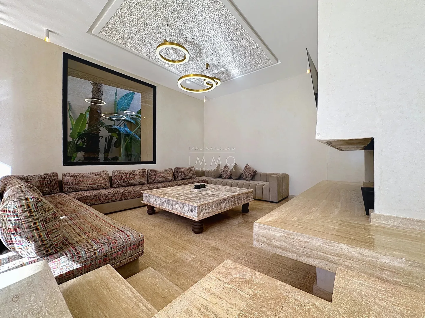 Villa à vendre golf amelkis – 5 suites – 550 m² – terrain 1 200 m² – meublée – contemporaine