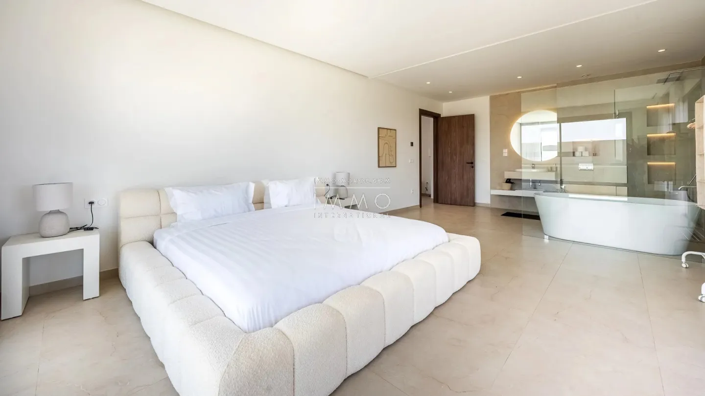 Villa à vendre route de l'ourika – 5 suites – 420 m² – terrain 1 000 m² – réception 130 m² – résidence sécurisée