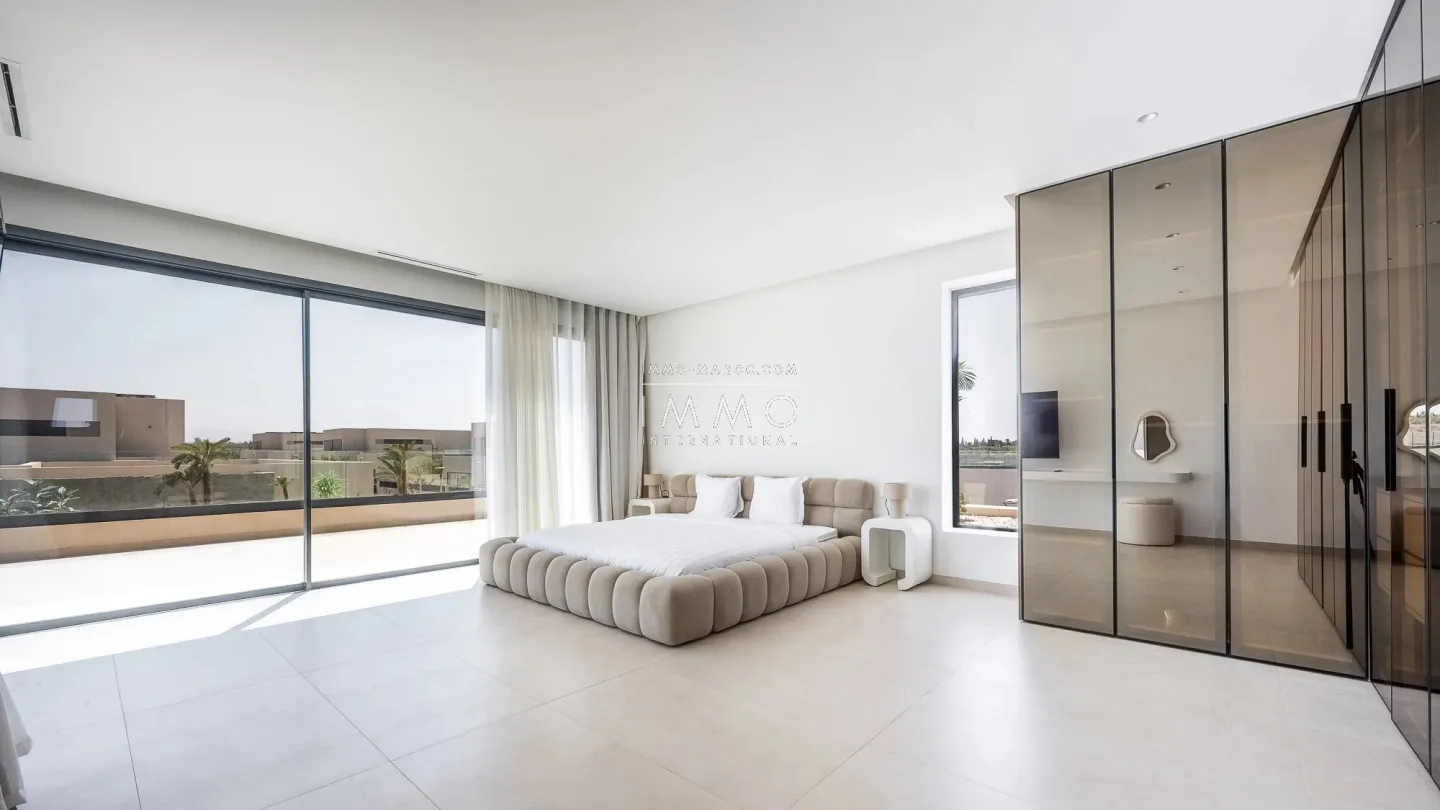 Villa à vendre route de l'ourika – 5 suites – 420 m² – terrain 1 000 m² – réception 130 m² – résidence sécurisée