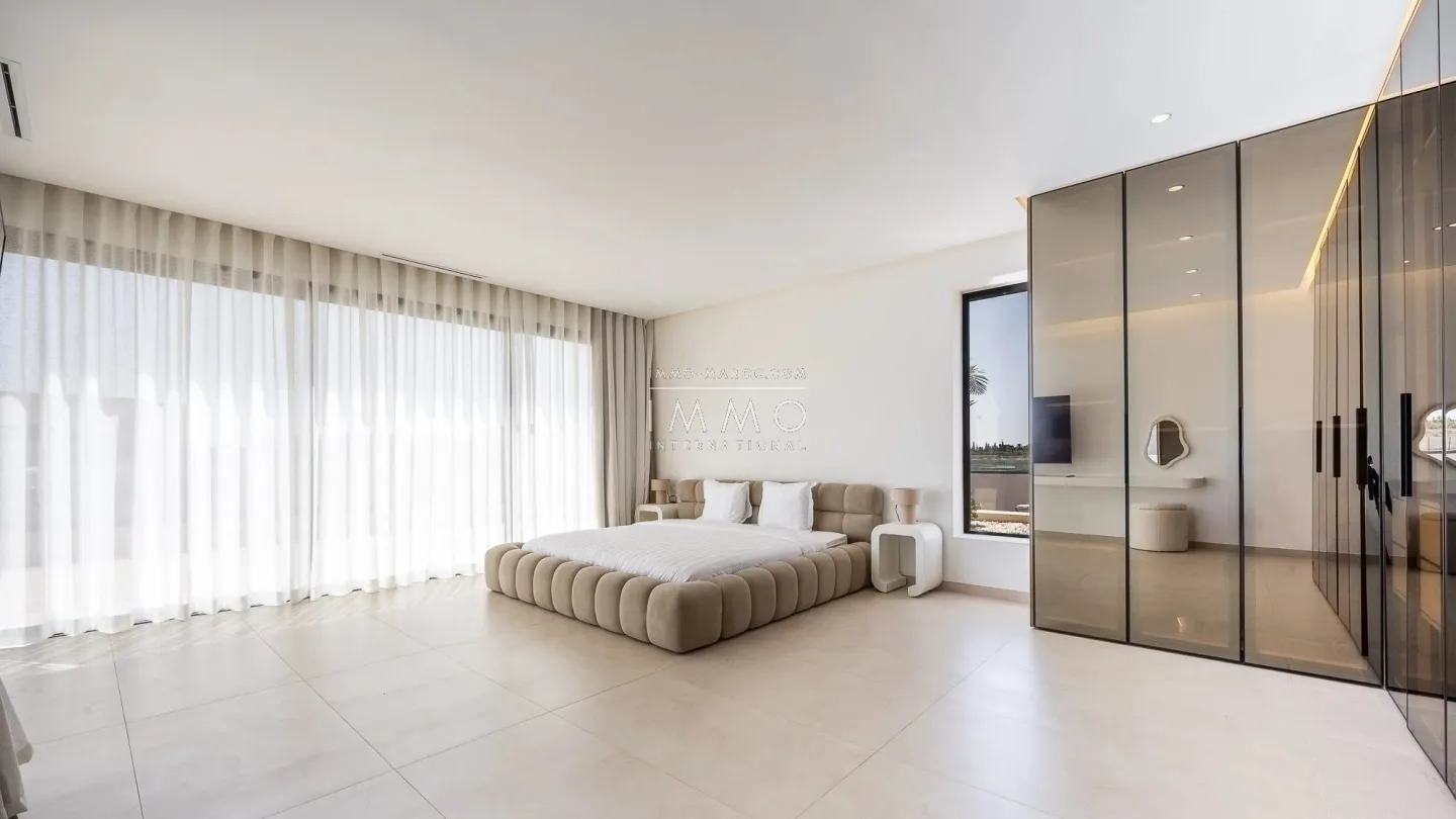 Villa à vendre route de l'ourika – 5 suites – 420 m² – terrain 1 000 m² – réception 130 m² – résidence sécurisée