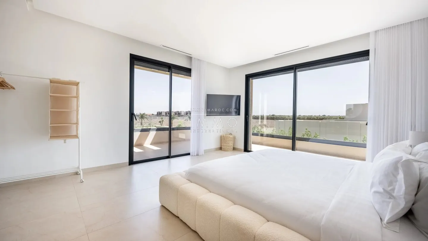 Villa à vendre route de l'ourika – 5 suites – 420 m² – terrain 1 000 m² – réception 130 m² – résidence sécurisée