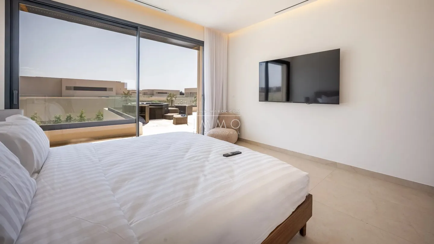 Villa à vendre route de l'ourika – 5 suites – 420 m² – terrain 1 000 m² – réception 130 m² – résidence sécurisée