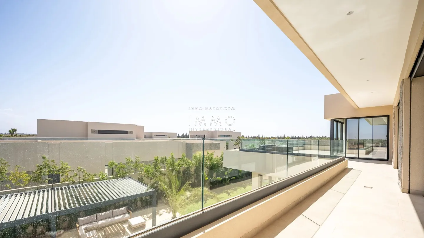Villa à vendre route de l'ourika – 5 suites – 420 m² – terrain 1 000 m² – réception 130 m² – résidence sécurisée