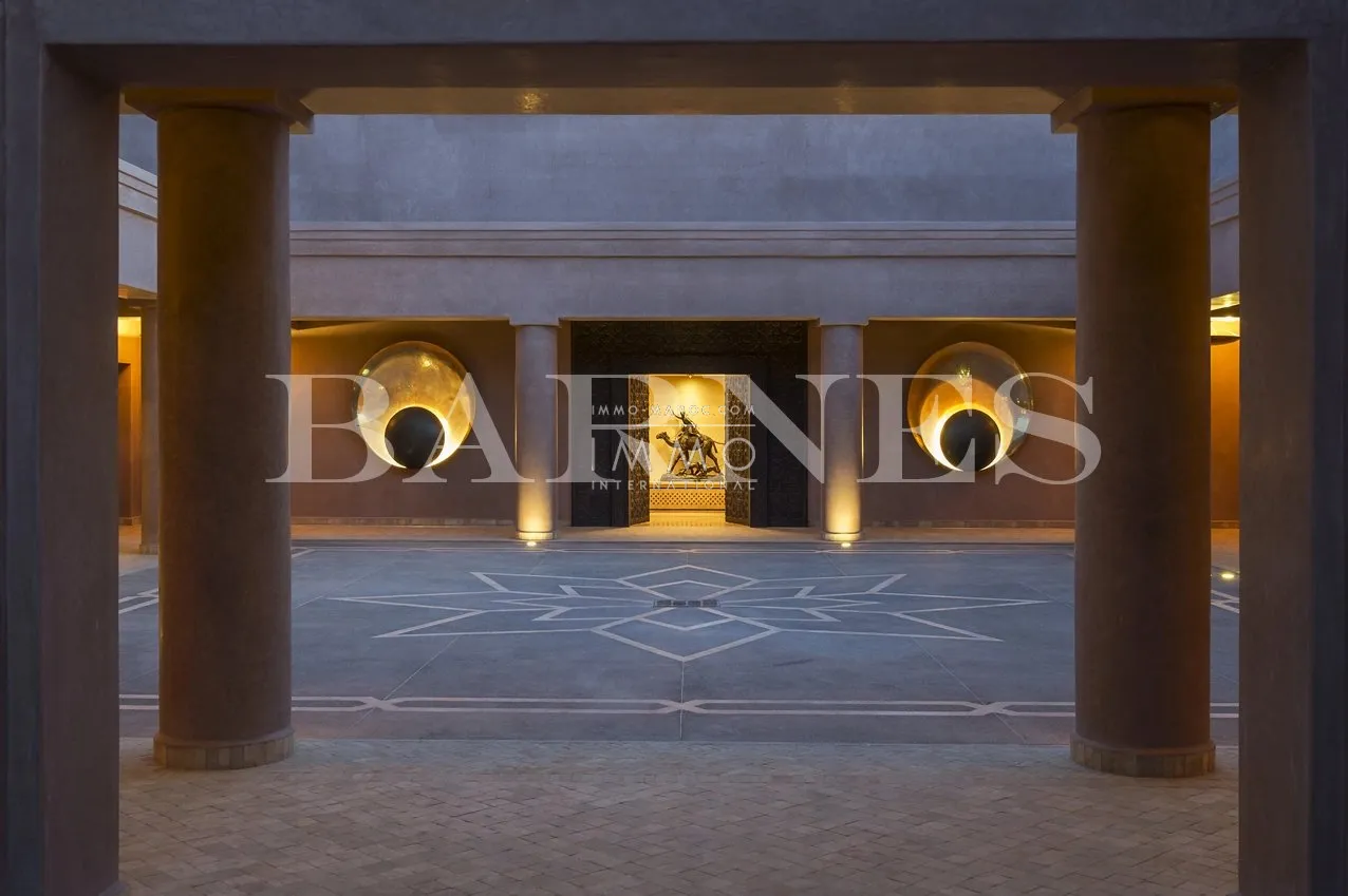 Palais oriental à vendre palmeraie marrakech