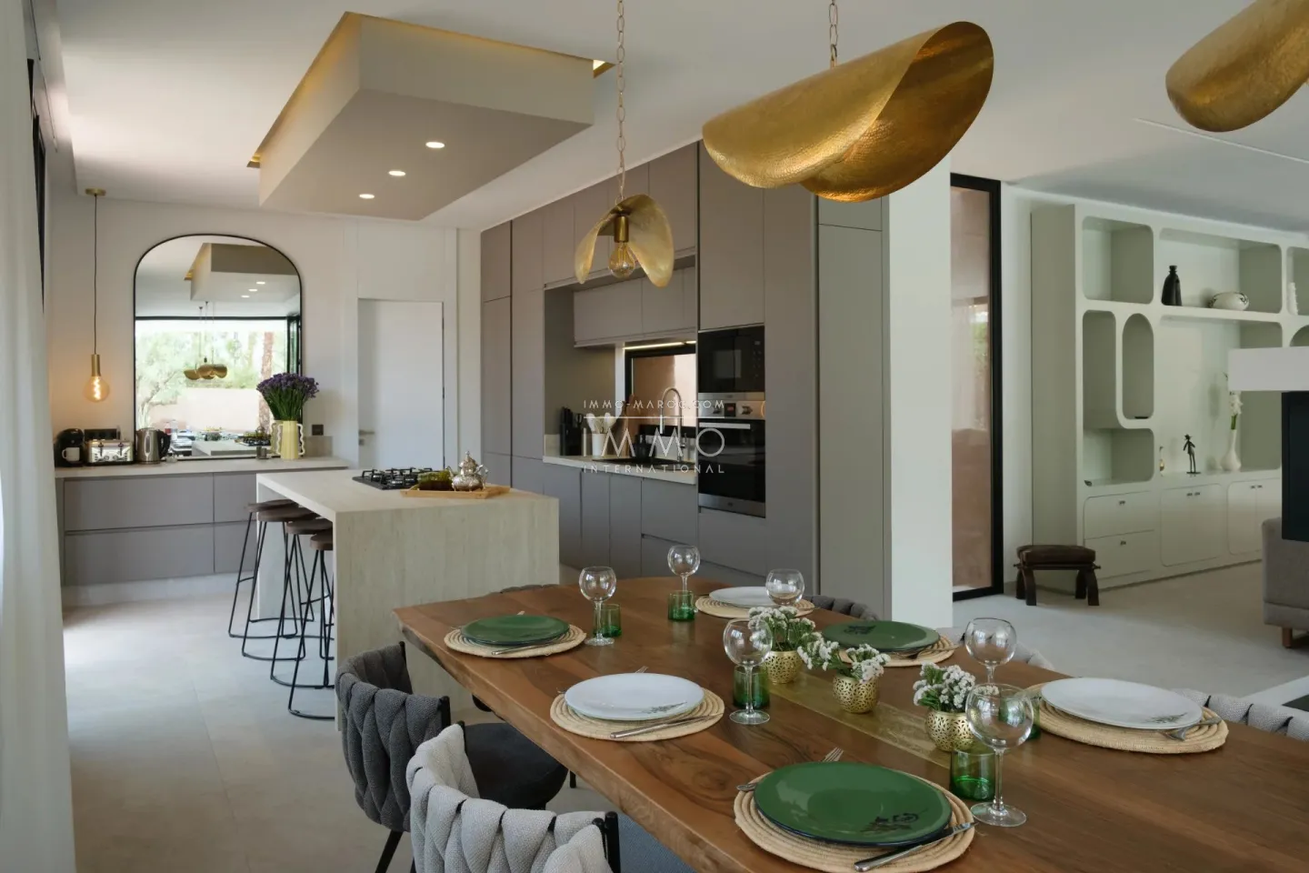 Maison contemporaine  à vendre secteur amelkis