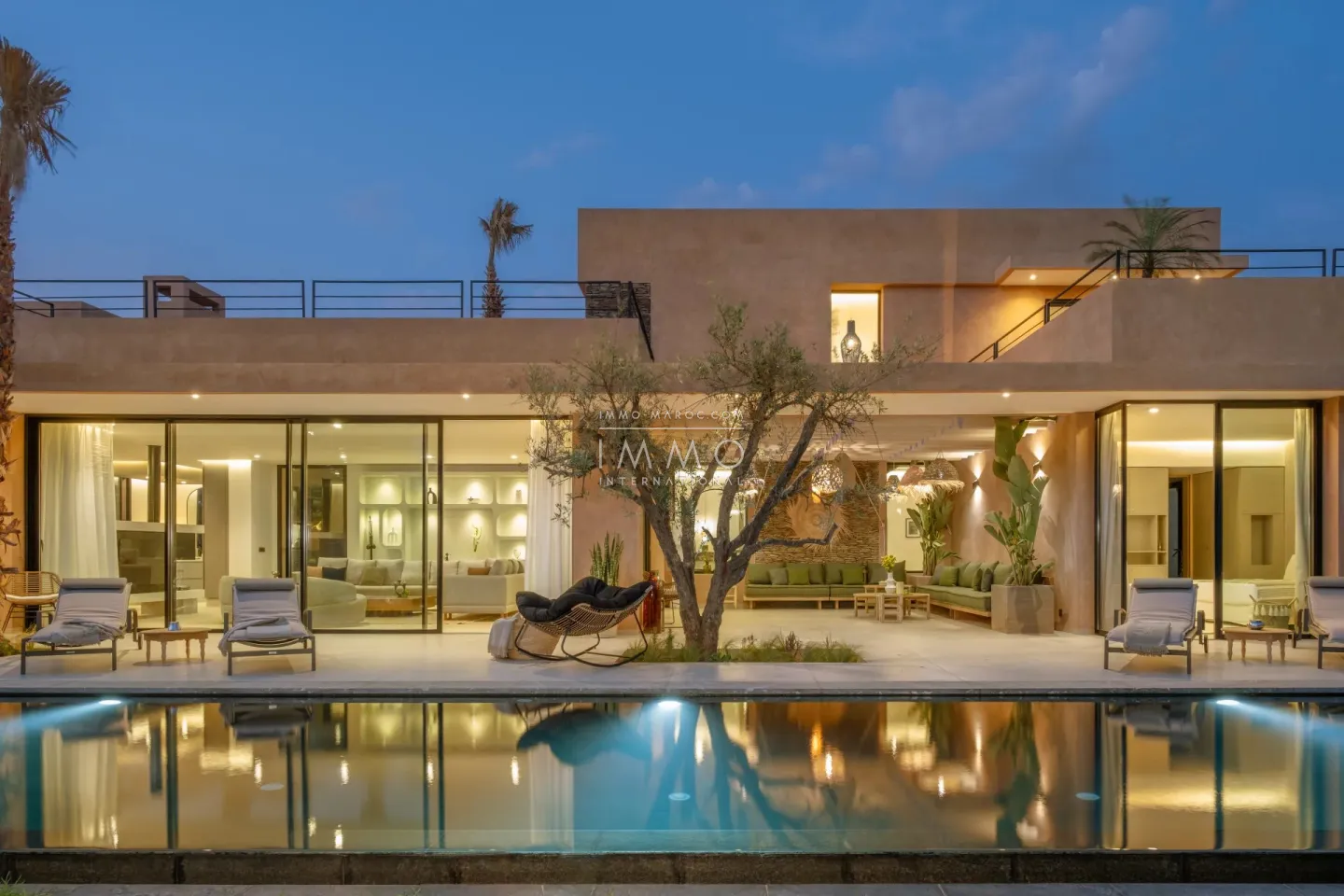 Maison contemporaine  à vendre secteur amelkis