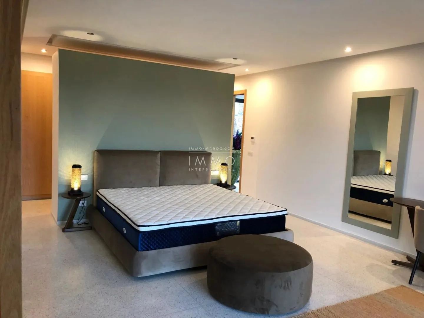 Golf d’amelkis 1ère ligne – villa d’architecte, 7 suites, piscine chauffée, espace bien-être