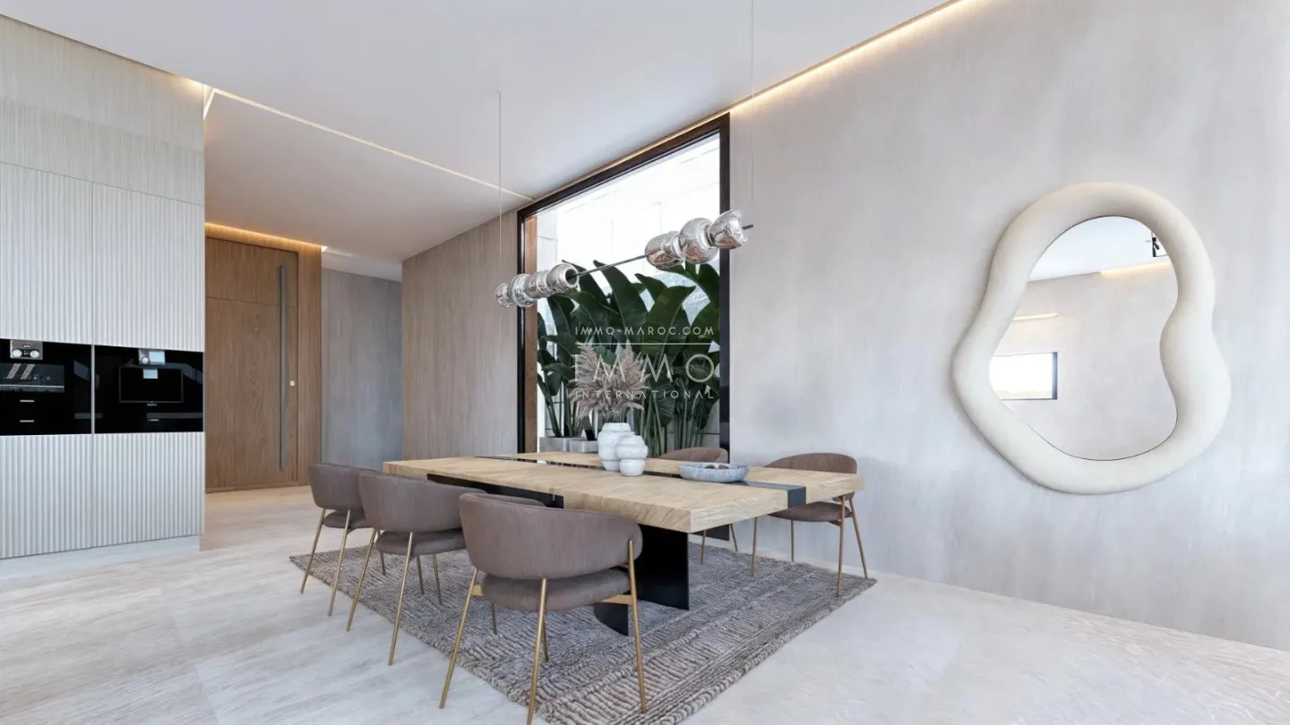 Villa contemporaine en construction