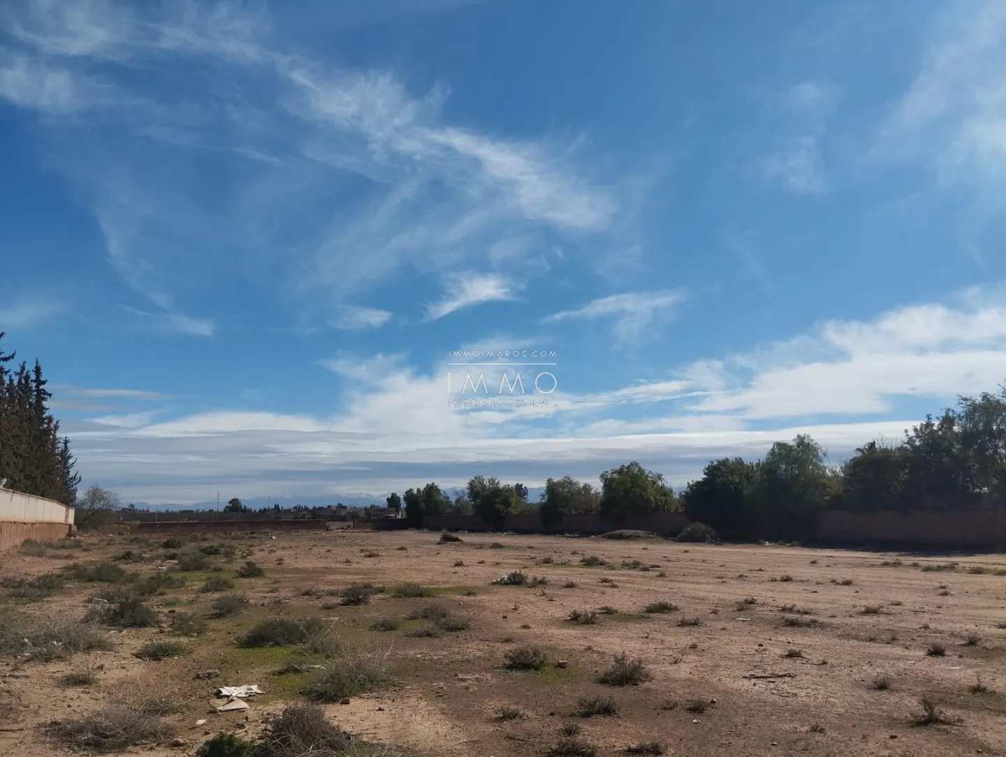 Opportunité à marrakech terrain d’une superficie de 26 hectares 