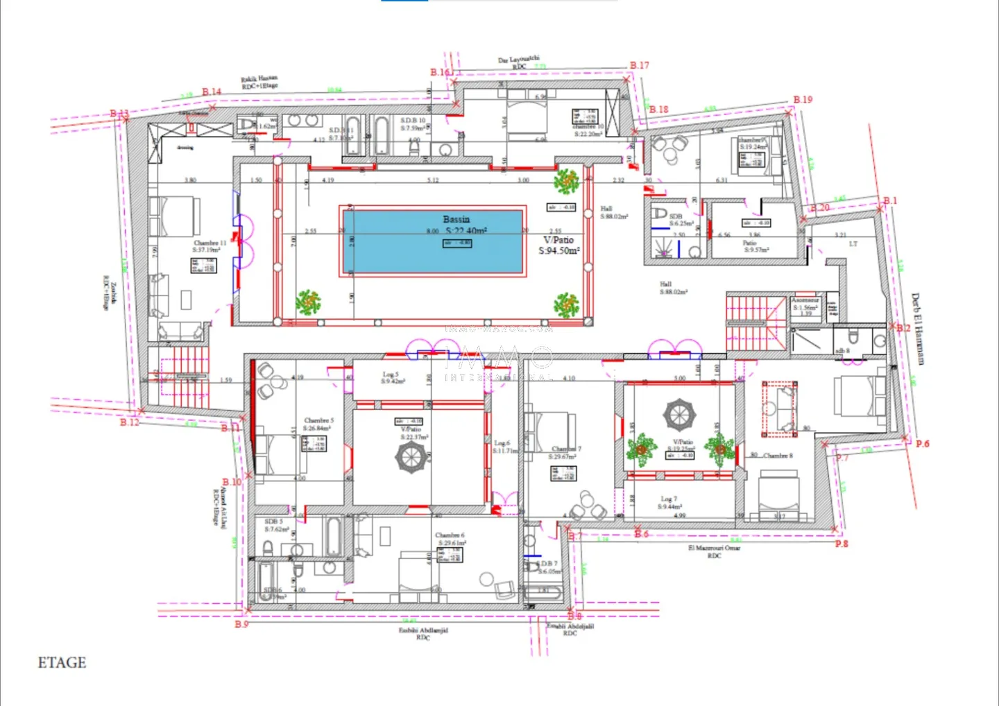 Terrain titre a vendre au cŒur de la medina