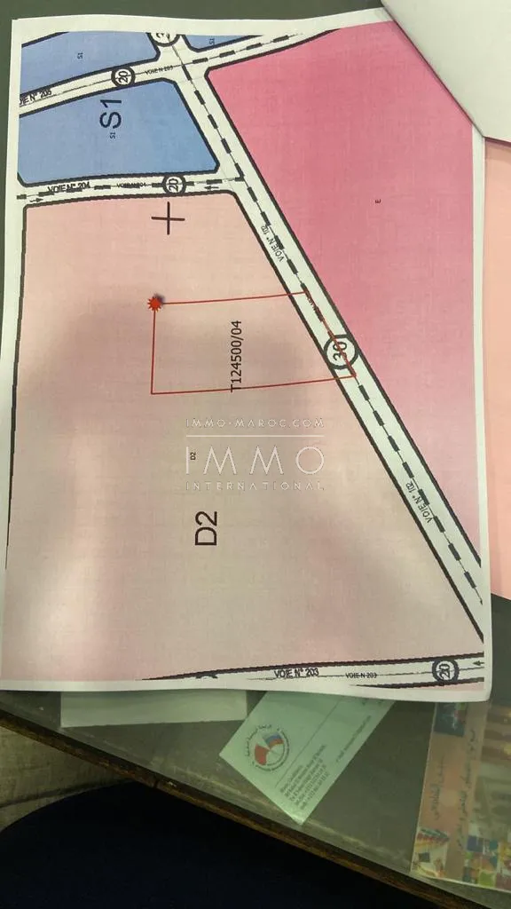 Terrain à vendre – opportunité pour lotissement villas