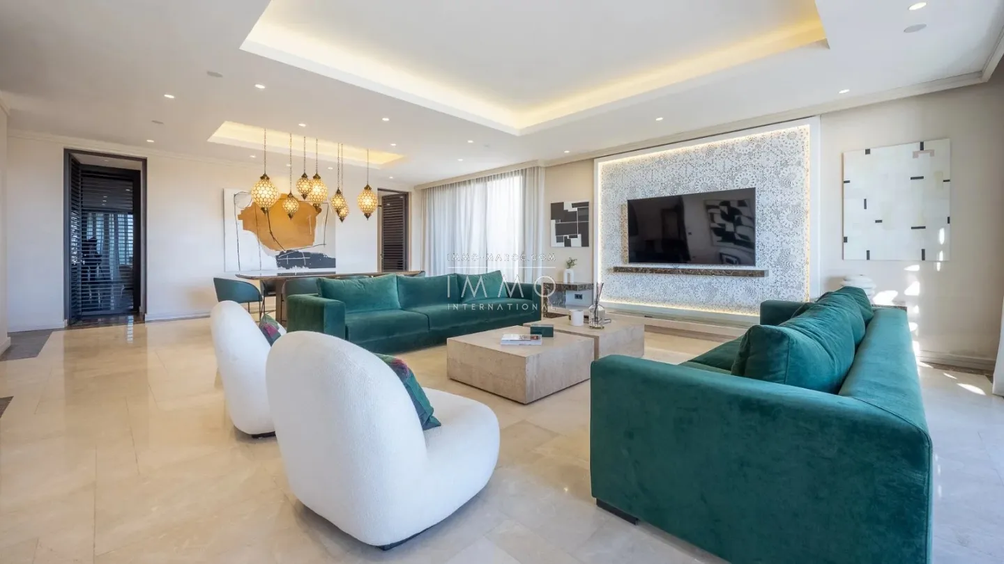 Penthouse d’exception au four seasons marrakech – vue imprenable sur l’atlas - Photo 4