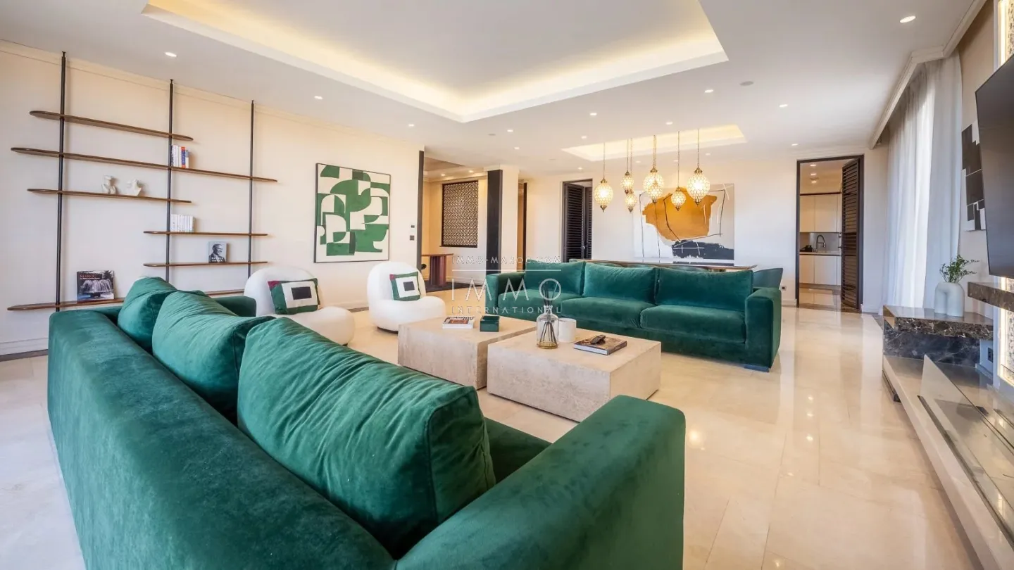 Penthouse d’exception au four seasons marrakech – vue imprenable sur l’atlas - Photo 6