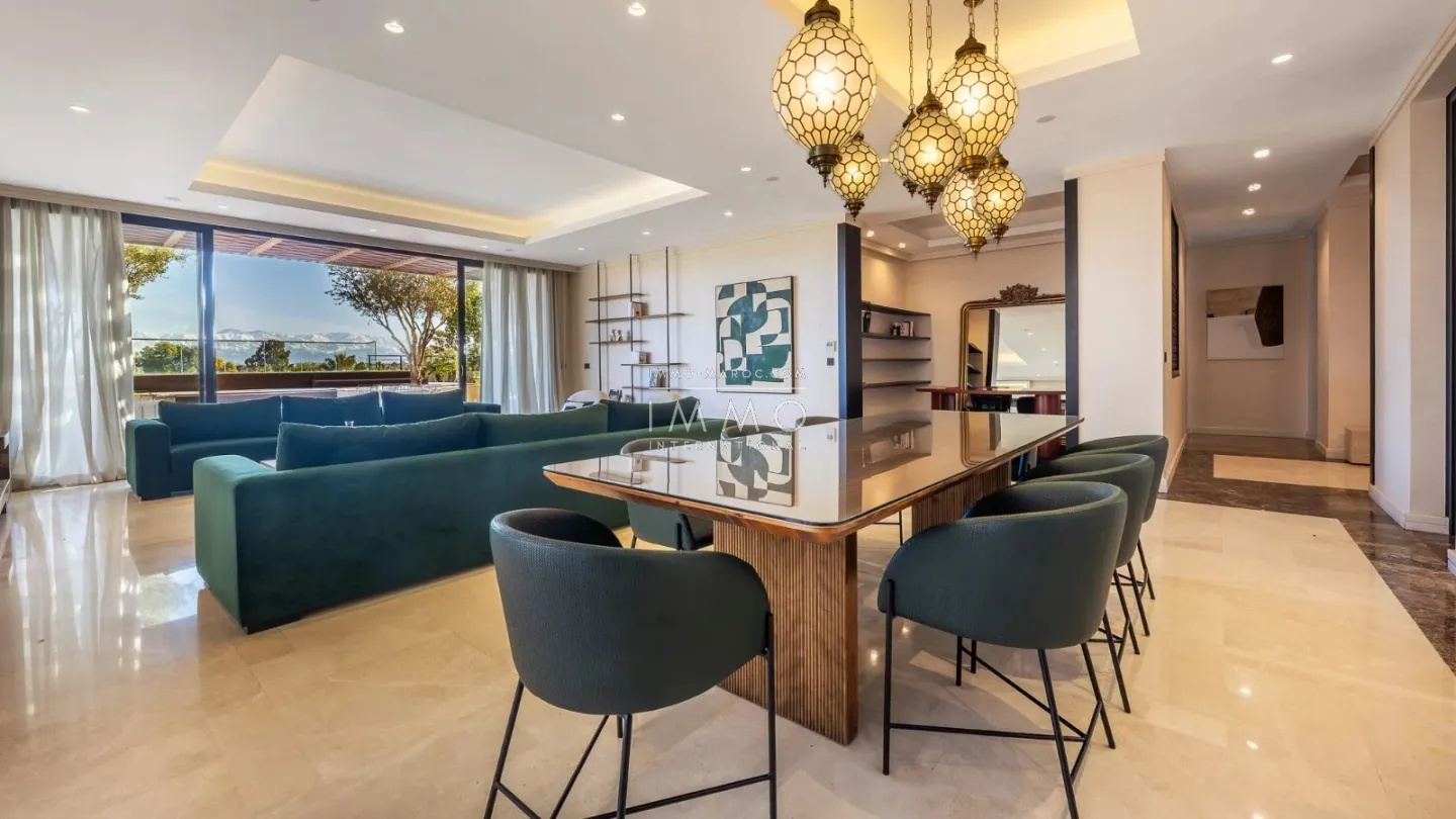 Penthouse d’exception au four seasons marrakech – vue imprenable sur l’atlas - Photo 11