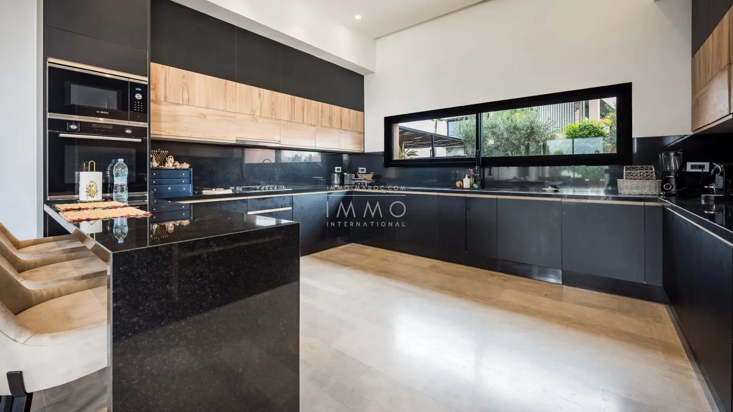 À vendre – villa de luxe meublee avec vue sur le golf amelkis - Photo 9