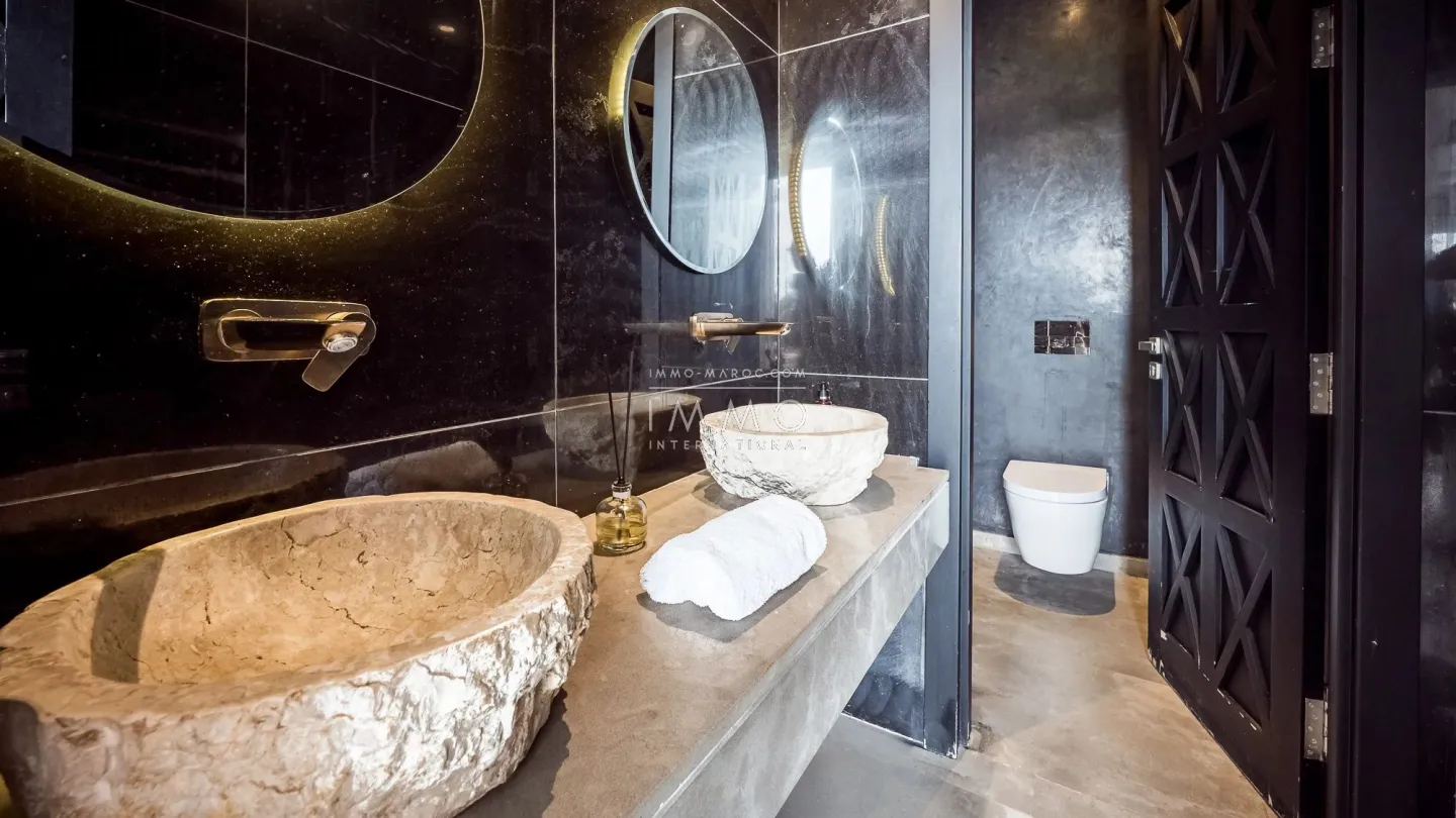 À vendre – villa de luxe meublee avec vue sur le golf amelkis - Photo 10