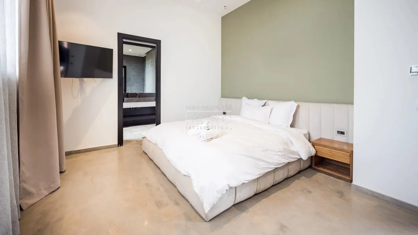 À vendre – villa de luxe meublee avec vue sur le golf amelkis - Photo 12