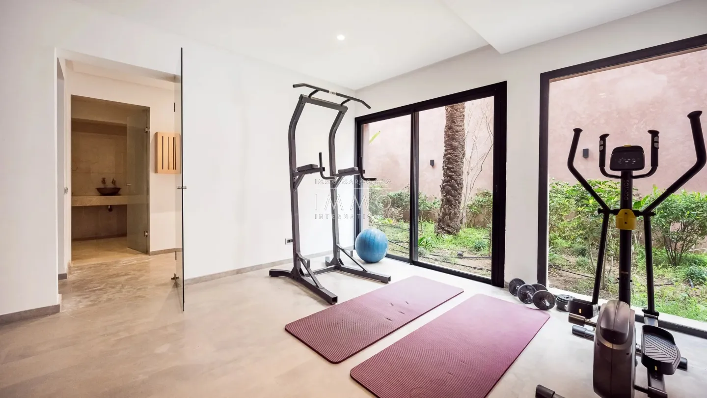 À vendre – villa de luxe meublee avec vue sur le golf amelkis - Photo 22