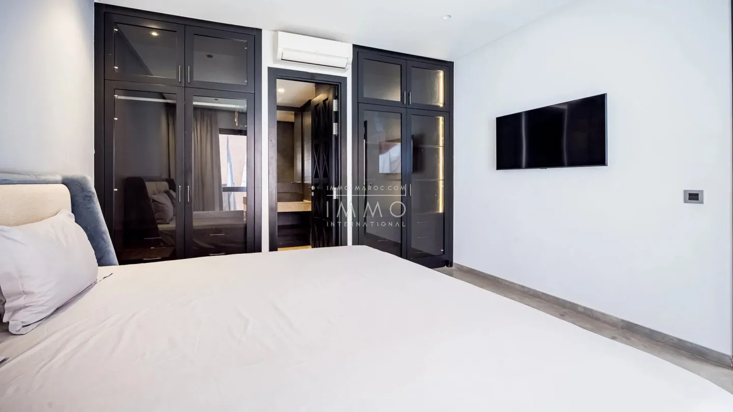 À vendre – villa de luxe meublee avec vue sur le golf amelkis - Photo 28